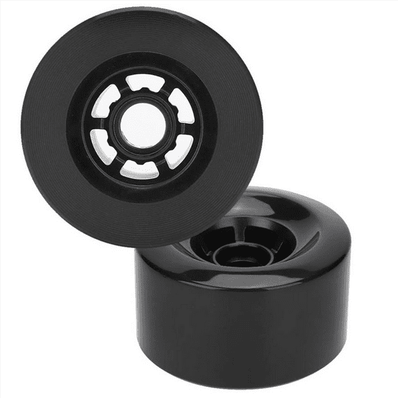 2X Longboard Electric Skateboards Tires 90mm PU 78A Shockproof Wheels E-Skateboard Replacement Accessories Spare Parts