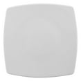 thumbnail image 2 of G.E.T. High-Strength Porcelain Square Dinner Plate, 9.5", White (Set of 12), 2 of 2