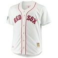 thumbnail image 2 of Men's Mitchell & Ness David Ortiz White Boston Red Sox Big & Tall Home Authentic Player Jersey, 2 of 3
