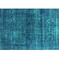 thumbnail image 1 of Ahgly Company Machine Washable Indoor Rectangle Persian Turquoise Blue Bohemian Area Rugs, 2' x 5', 1 of 4