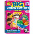 thumbnail image 1 of Cuaderno de actividades School Zone Big Hidden Pictures para niños de 6 a 8 años, 1 of 5