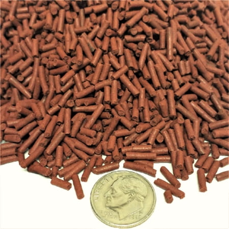 Aquatic Foods Multi-Shrimp Blend of Brine Shrimp, Red Shrimp, Mysis Shrimp, Krill Sinking Micro Sticks - 1-lb