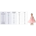 thumbnail image 6 of 2Bunnies Girls' 12M-10Y Paisley Lace Tulle Long Sleeve Knee Flower Girl Dress, 6 of 6