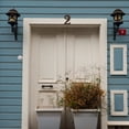 thumbnail image 2 of Miangastore Cast Iron Decorative Door Numbers Metal Numbers DIY Door Address Number 2, 2 of 8