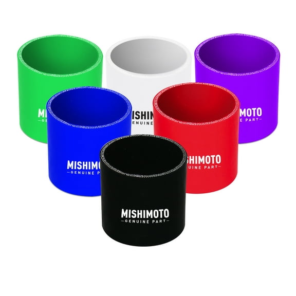 Mishimoto  2.5" Straight Coupler, Blue