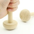 thumbnail image 3 of FRCOLOR 5 Pcs Paper Product Mushroom Reusable Rubbing Tool Ink Rubbing Tool 9.2X5cm, 3 of 8