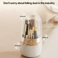 thumbnail image 5 of Giunmcul up to 50% Off Multifunctional Style Makeup Brush Storage Bucket Dusts Proof Household Lipstick Eyebrow Pen Cosmetic Storage Box Rotating Brush Drum, 5 of 5