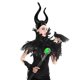 thumbnail image 3 of Disfraz de Maléfica Nalmits para Mujeres en Halloween Cuervo Gótico, 3 of 3