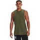 thumbnail image 1 of Camiseta Under Armour Sportstyle con corte en el pecho izquierdo para hombre, verde, talla M, 1 of 6