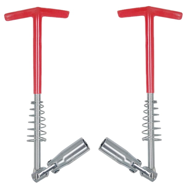 Llave de bujías con vaso de 16 mm (5/8 in) y mango en T Amavoler