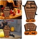 thumbnail image 2 of Calendario de cuenta regresiva de Halloween, calendario de adviento de madera móvil DIY, murciélago de melón, decoración del hogar, adorno de Halloween, regalo, 2 of 4
