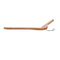 thumbnail image 4 of Quality Semi Curved Wooden Suit Hangers, 10-Pack Smooth Finish Solid Wood Coat Hanger with Swivel Hook, Jacket, Pant, Dress Clothes Hangers (Natural, 10), 4 of 5