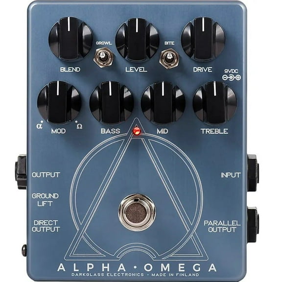 Darkglass Electronics Alpha  Omega Dual Bass Distortion & Overdrive