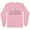 Pink, variant on Skyline Las Vegas Nevada Long Sleeve Shirt Unisex Large White