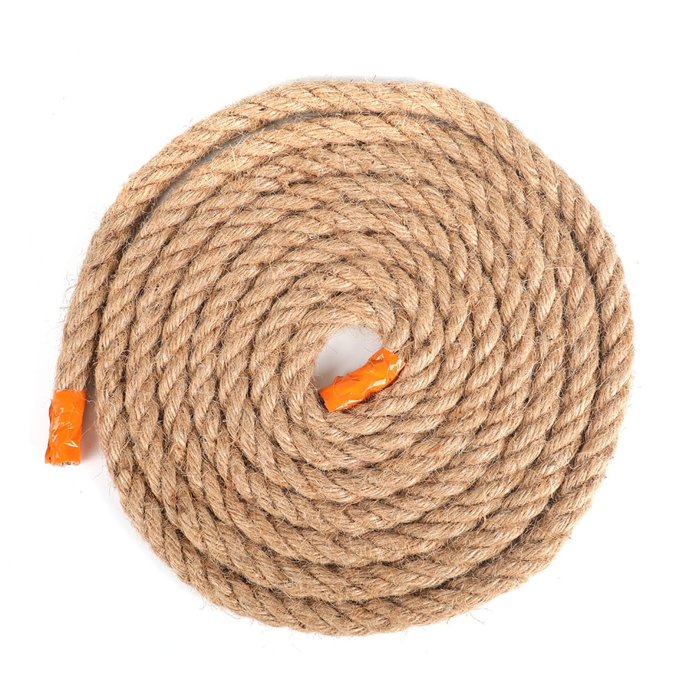 Twisted Manila Rope Natural Jute Twine Rope Twine Burlap Rope Boat Docks Cordage Rodeo Craft