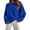Blue, variant on PRETTYGARDEN Women's Fall Oversized Sweaters Casual Crewneck Pullover Long Sleeve Fuzzy Chunky Knit Tops Blouse、
