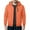 Saffron, variant on Men's Solid Color Zipper Jacket, Casual Retro Long Sleeve Cardigan Coat, Lightweight Outdoor Sports Wear for Daily Use and Street Fashion,Blue L