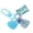 Blue, variant on Colorful Candy Keychain Decoration Bag Decoration Stylish Keychain Bag Accessory Candy Bear Pendant Charm Keychain