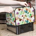 thumbnail image 7 of Lsque Floral Vintage Print 2 Slice Toaster Cover , Kitchen Appliance Dustproof Protector , Toaster Protector Dustproof Kitchen Appliance Cover, 7 of 7