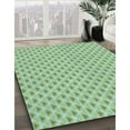 thumbnail image 2 of Ahgly Company Indoor Round Patterned Green Snake Green Area Rugs, 3' Round, 2 of 6