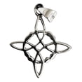 thumbnail image 3 of JOYARIS Dije Nudo De Bruja Celta Pavonado Grande Plata Ley 925 DM-0000292, 3 of 3