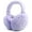 Purple, variant on Foldable Ear Muffs for Women Cold Weather Fluffy Earmuffs Winter Warm Headband Cute Slouchy Ear Warmers
