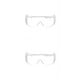 thumbnail image 4 of Seitruly Safety Glass Chic Practical Practical Anti-fog Material Style Great Protection Fashionable Multi-functional Eye Goggles Chic Transparente 2piezas, 4 of 6