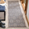 thumbnail image 3 of SAFAVIEH Cottage Collection COT941A Navy / Creme Rug, 3 of 7
