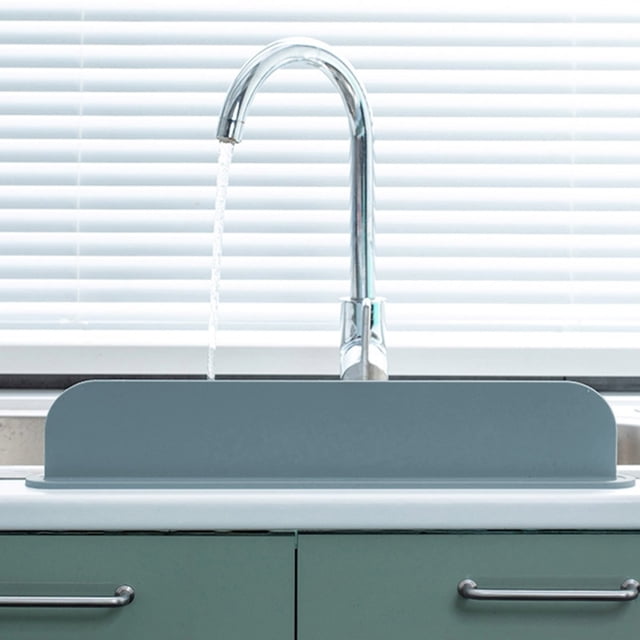 Practical Set Cyenie 1 Waterproof Board, Silicone Guard Water Splashes Prevention Backsplash Dish Washing Baffle Board for Kitchen