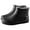 Black, variant on Women Rain Boots Ankle Rain Boots Waterproof Non- Casual Shoes Short Rain Boots Wide Calf For Gardening Outdoor Work And Everyday Wear Rain Boots