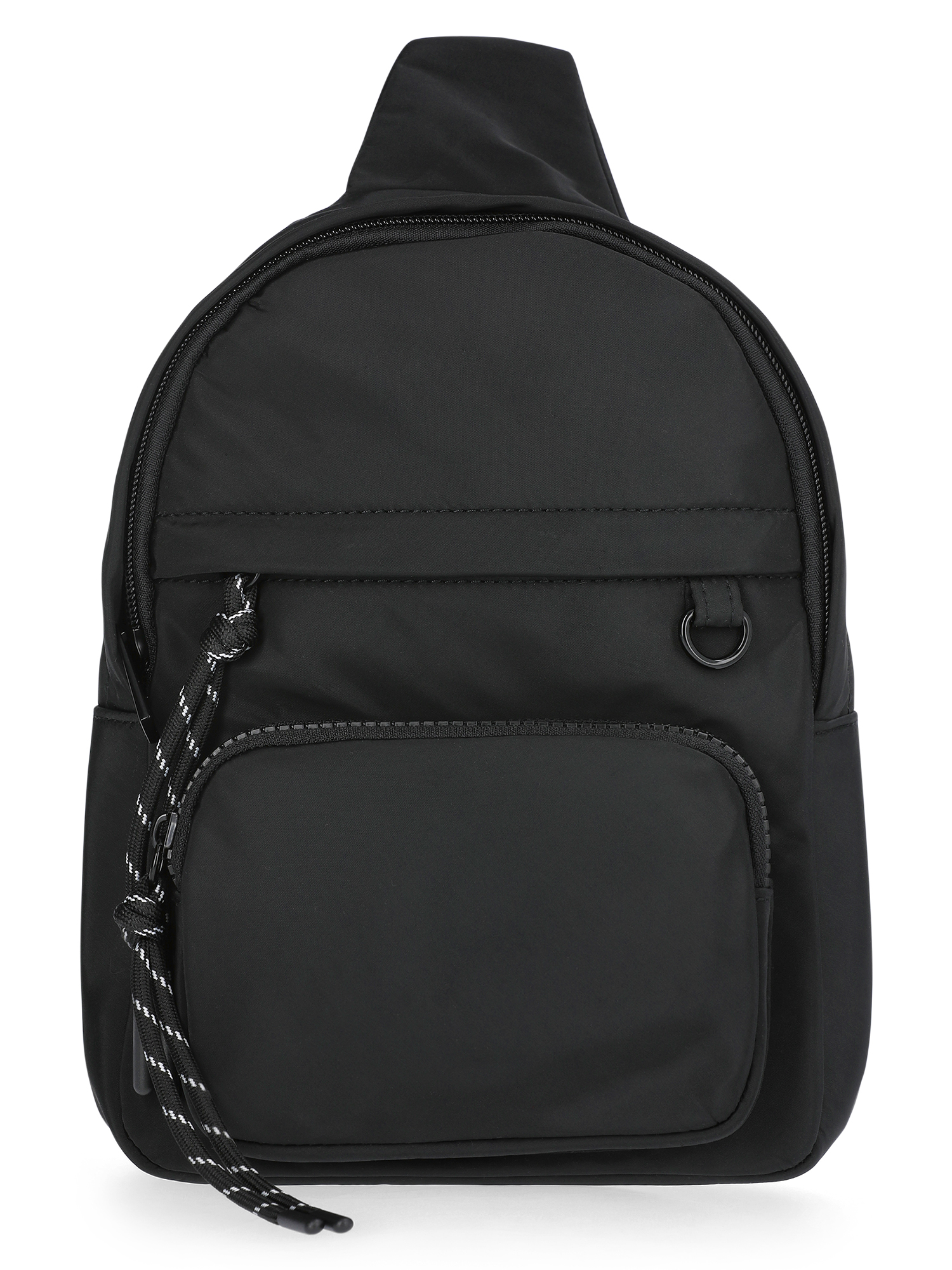 No Boundaries Women's Hands Free Sling Bag, Black