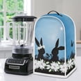 thumbnail image 5 of HELLHERO Oil Proof Mixer Blender Cover with Handle There is only one dust cover 15.94"H x 9.45"L x 7.28"W,Rabbit Flower, 5 of 6