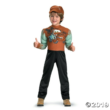 Toddler Boy's Muscle Tow Mater Costume