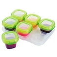 thumbnail image 4 of JOELY 6 Pcs/Set Baby Food Storage Container Milk Box Infant Food Supplement Lunch Appetizer Tableware, 4 of 6