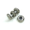 Cousin Metal Stopper Bead, 4 Pieces