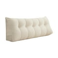 thumbnail image 2 of BKER Triangular Headboard Pillow Twin XL For Dorm Headboard Bed Pillows Bolster Cushion Bed Bolster Triangular Backrest, 2 of 4