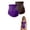Coffee+Purple, variant on ibiyaun 2PCS 4-in-1 Micro-Particle Sculpting Fat-Burn Shorts, Thermogenic Sculpting Shorts Yoga Pants for Women
