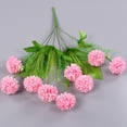 thumbnail image 2 of 1 Bunch Wedding Artificial Silk Hydrangea Posy Flower Bouquet Home Party Decor, 2 of 4