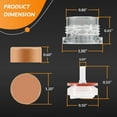 thumbnail image 6 of FABLE- Vacuum Breaker Float Kit Fits For Woodford 17 Anti-Siphon Wall Faucet Repair Kit, 6 of 6