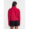thumbnail image 3 of No Boundaries Polar Fleece Zip Up Jacket, Women’s and Women's Plus XXS-4X, 3 of 6