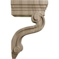 thumbnail image 3 of Ekena Millwork 3 3/8"W x 6 1/2"D x 10 1/2"H Los Angeles Hollow Back Corbel, Walnut, 3 of 4
