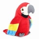 thumbnail image 2 of Juguete Eléctrico Lindo Del Loro De La Felpa Que Habla Para La Batería Opcional 3aaa Del Verde Azul Rojo De Los Niños, 2 of 7