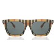 thumbnail image 1 of Gafas de sol rectangulares grises para hombre BE4318 377887 51, 1 of 2