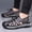 Gray, variant on Men's Grey Closed-Toe Adjustable Outdoor Hiking Sport Sandals