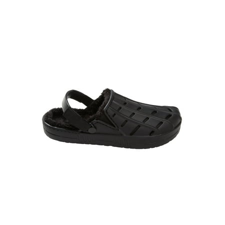 

Kingsize Men s Big & Tall Fur-Lined Rubber Clogs