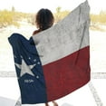 thumbnail image 3 of Texas Flag Throw Blanket for Couch, Luxury Comfort Cozy Vintage TX State Flag Print Blanket, Lone Star State Blanket for Teen Kids Bed Chair Home Office Sofa, 50"x60" for All Season, 3 of 6