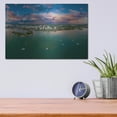 thumbnail image 4 of Luxe Metal Art 'Sarasota Sunset Crop' by Luxe Portfolio, Metal Wall Art, 16"x12", 4 of 9