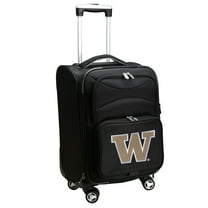 MOJO Black Washington Huskies 21" Softside Spinner Carry-On