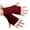 Red, variant on Stormdoing Winter Gloves For Women Women's Casual Solid Knit Lace Mittens Fingerless Half Knitted Gloves