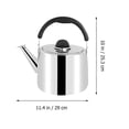 thumbnail image 4 of Kettle Stainless Steel Kettle for Home Use Practical Teakettle, 4 of 4